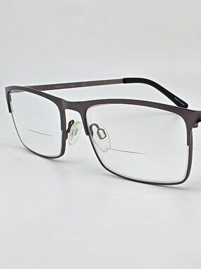 Elements Europa EL-342 C2 Gunmetal Eyeglasses Frame w/ Flexhinge 54-17-145